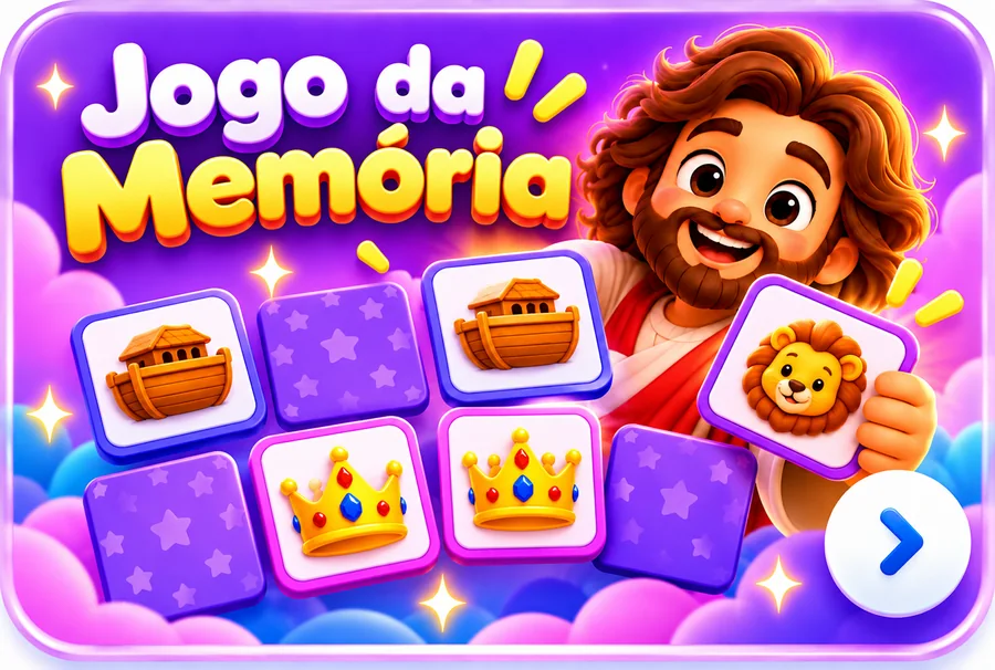 Jogo da memória bíblico
