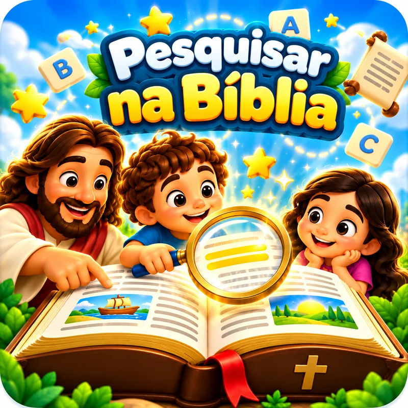 Pesquisa na Bíblia Infantil